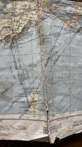 Vic's operational chart of the Otway Coast